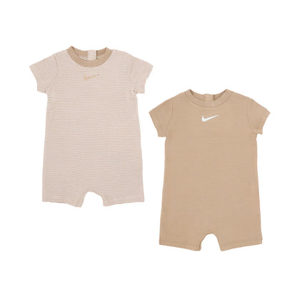 【公式限定】ベビー(55-70cm)  NIKE(ナイキ) ロンパース NKN ESSENTAILS 2PK ROMPER