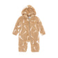 【公式限定】ベビー(55-70cm)  NIKE(ナイキ) ロンパース NKN HOODED AOP SHERPA COVERALL