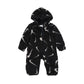 【公式限定】ベビー(55-70cm)  NIKE(ナイキ) ロンパース NKN HOODED AOP SHERPA COVERALL