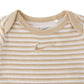 【公式限定】ベビー(55-70cm)  NIKE(ナイキ) セットアップ NKN Y/D STRIPE BODYSUIT SHORT