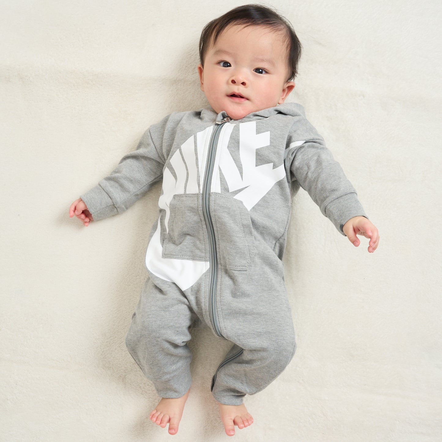 ベビー(50-74cm) ロンパース NIKE(ナイキ) NKN PLAY ALL DAY COVERALL