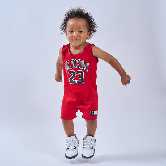 ベビー(80-90cm) ロンパース JORDAN(ジョーダン) HBR JORDAN JERSEY ROMPER