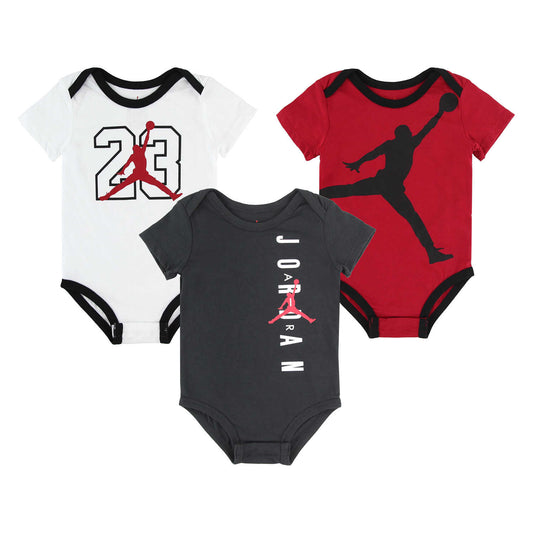 ベビー(80-90cm) セット商品 JORDAN(ジョーダン) JDB JUMPMAN ICON 3PK BODYSUIT