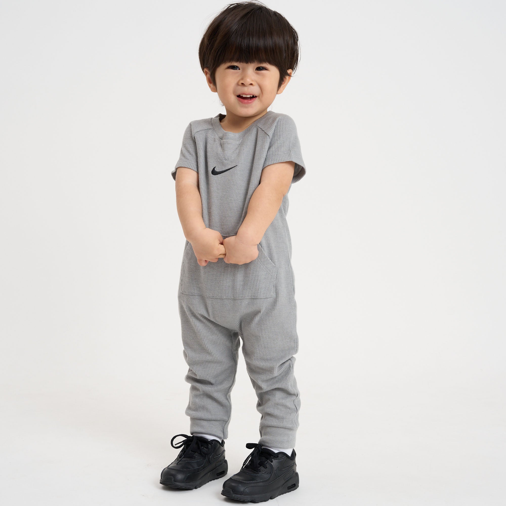 ベビー(80-90cm) ロンパース NIKE(ナイキ) NKN ESSENTIALS SS LL