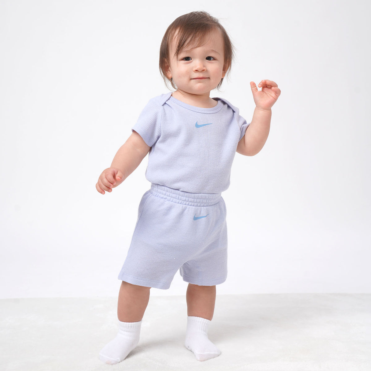 ベビー(80-90cm)  NIKE(ナイキ) セットアップ NKN WAFFLE BODYSUIT SHORT SET