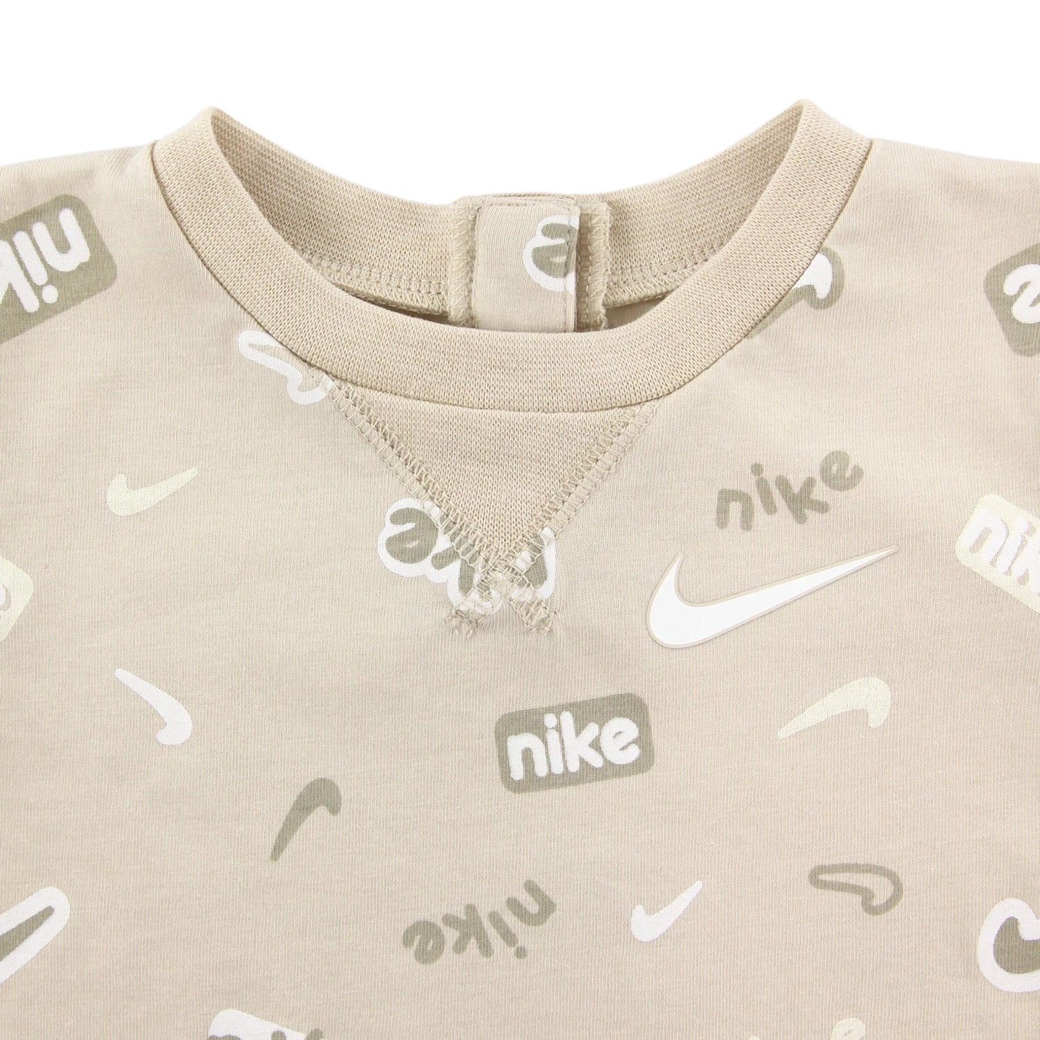 ベビー(80-90cm) ロンパース NIKE(ナイキ) NKN E1D1 SHORT SLV SHORT