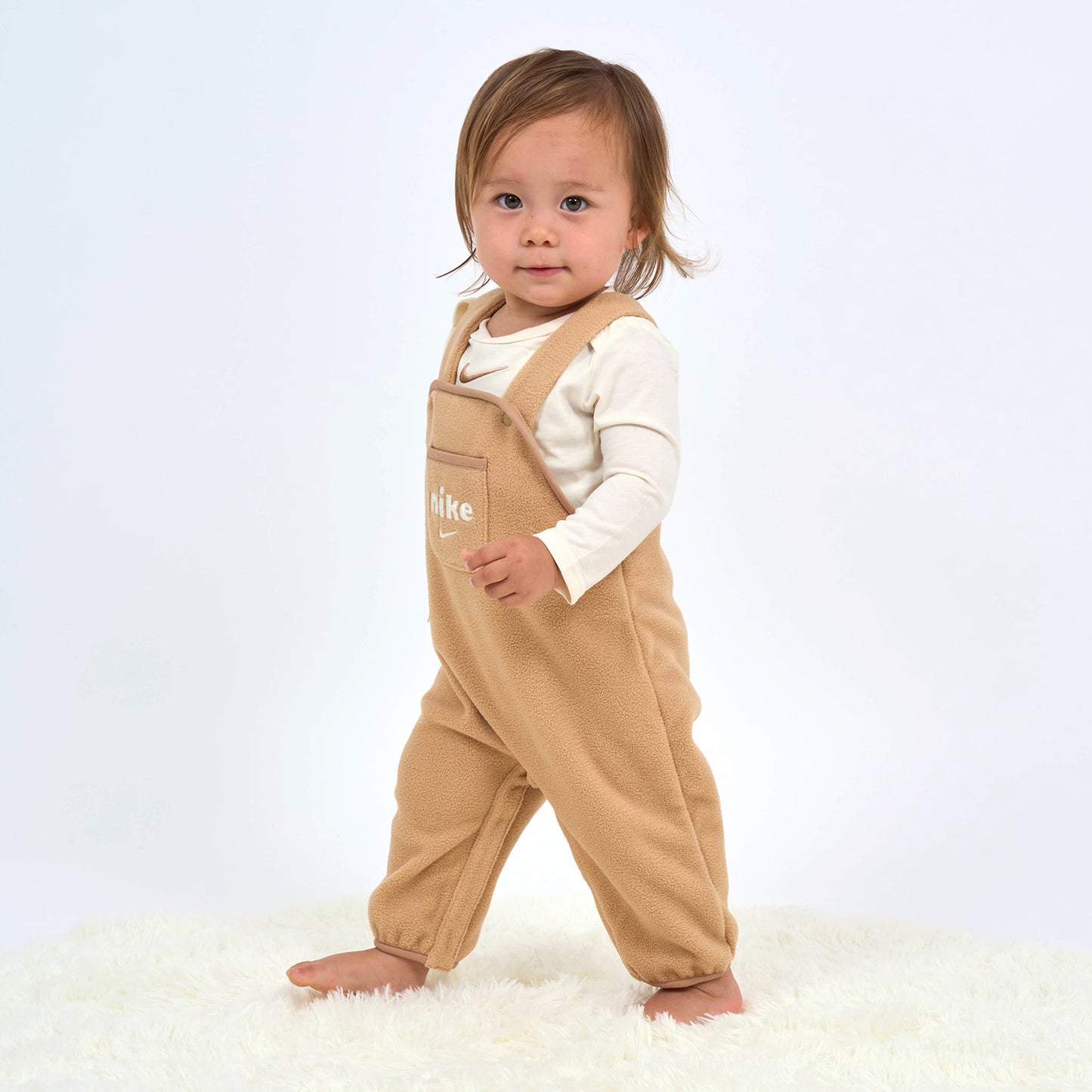 ベビー(80-90cm) セット商品 NIKE(ナイキ) NKN PLUSH FLEECE OVERALL SET