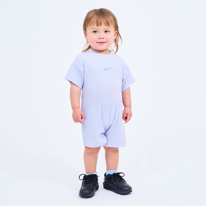 【公式限定】ベビー(80-90cm)  NIKE(ナイキ) ロンパース NKN LBR WAFFLE ROMPER