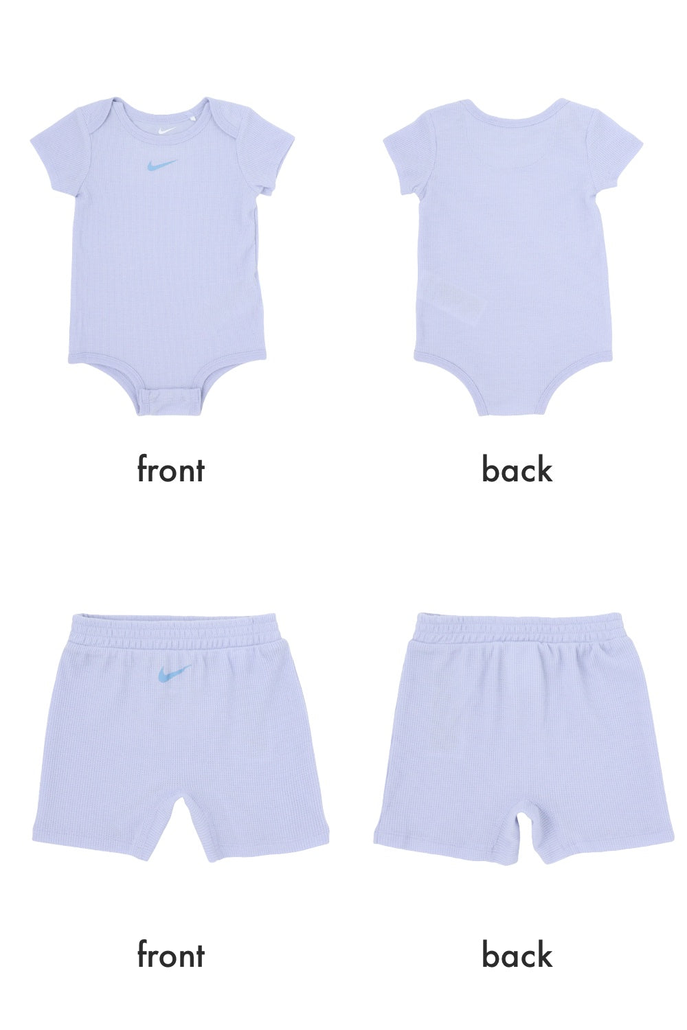ベビー(80-90cm)  NIKE(ナイキ) セットアップ NKN WAFFLE BODYSUIT SHORT SET