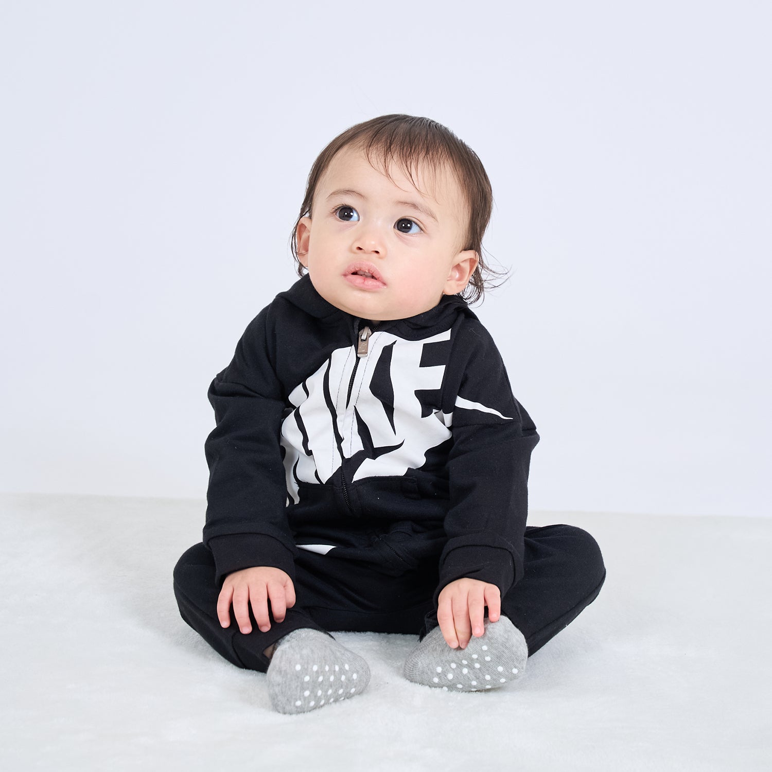 ベビー(74-92cm) ロンパース NIKE(ナイキ) BABY FRENCH TERRY COVERALL