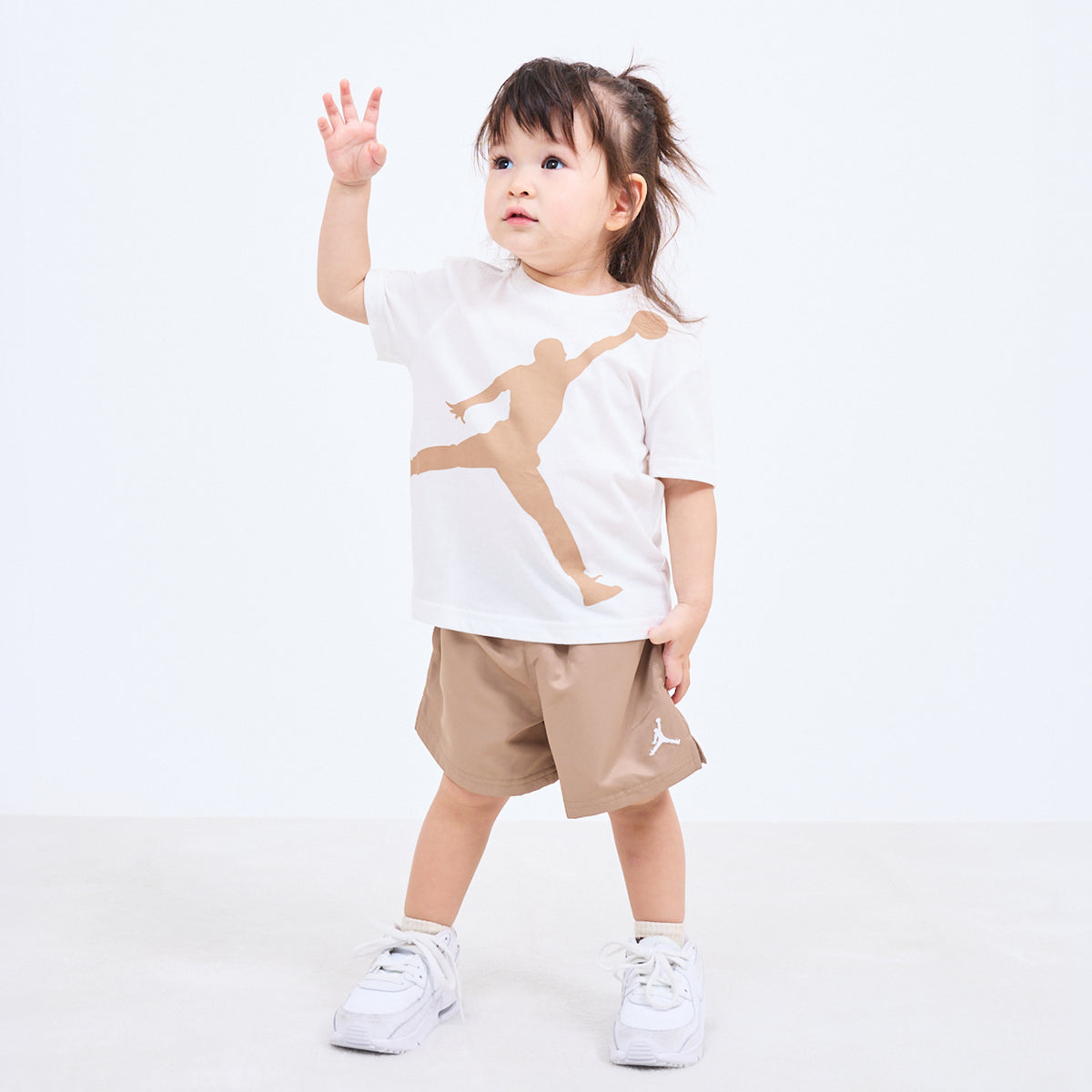 【公式限定】トドラー(90-100cm) セット商品 JORDAN(ジョーダン) JDB JUMBO JUMPMAN SHORT SET