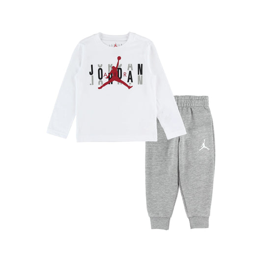 トドラー(90-100cm) セット商品 JORDAN(ジョーダン) JDB HIGH BRAND SCRAMBLE LS TEE