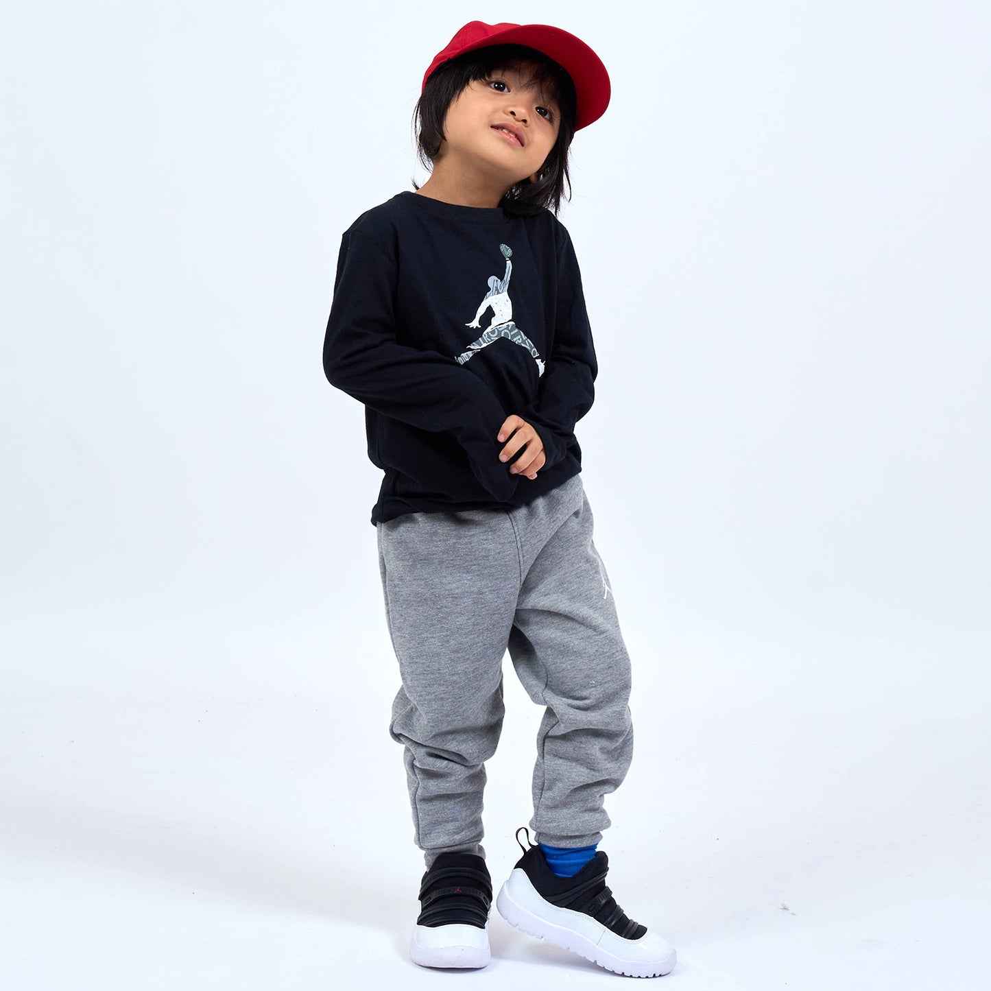 トドラー(90-100cm) セット商品 JORDAN(ジョーダン) JDB JM LEVELS LS TEE SET