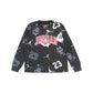 トドラー(90-100cm) セット商品 JORDAN(ジョーダン) JDN MJ 23 JERSEY LS PANT SET