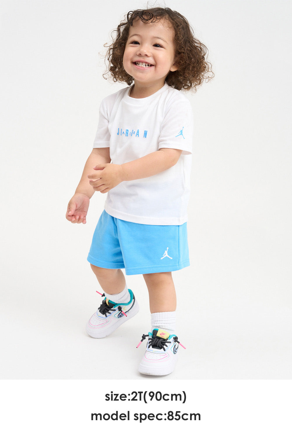 【公式限定】トドラー(90-100cm)  JORDAN(ジョーダン) セットアップ JDB MJ WORDMARK SHORT SET