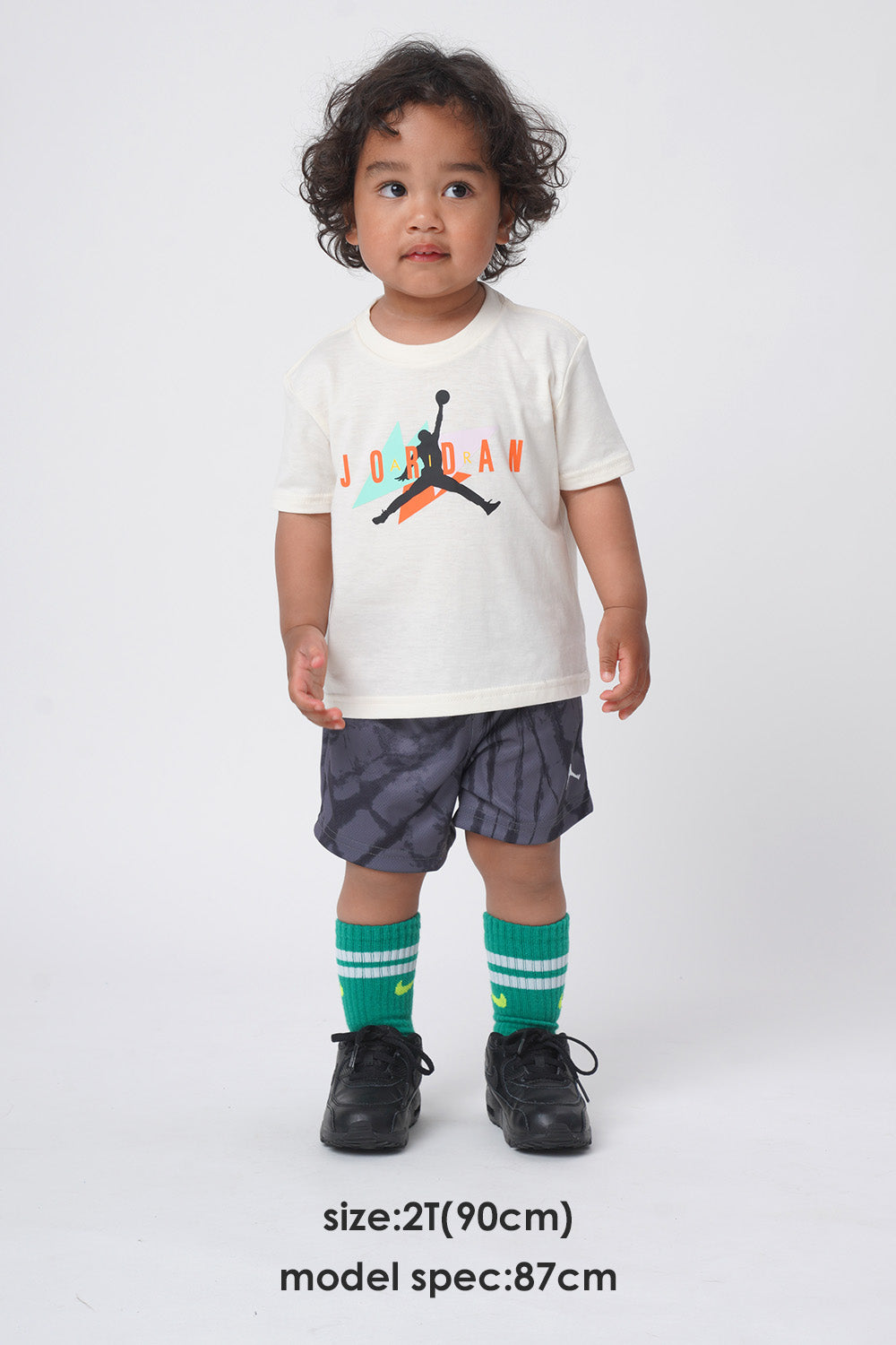 トドラー(90-100cm)  JORDAN(ジョーダン)  JDB FESTIVAL TIE DYE SHORT SET