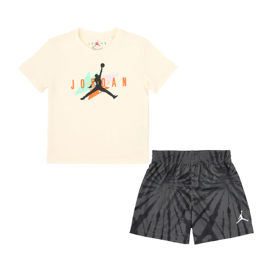 トドラー(90-100cm)  JORDAN(ジョーダン)  JDB FESTIVAL TIE DYE SHORT SET
