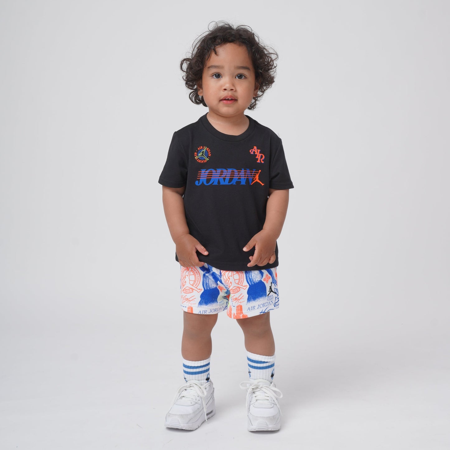 トドラー(90-100cm)  JORDAN(ジョーダン) セットアップ JDB JRDN SPORTS CLUB SHORT SET