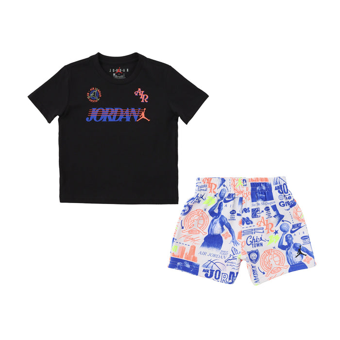 トドラー(90-100cm)  JORDAN(ジョーダン) セットアップ JDB JRDN SPORTS CLUB SHORT SET