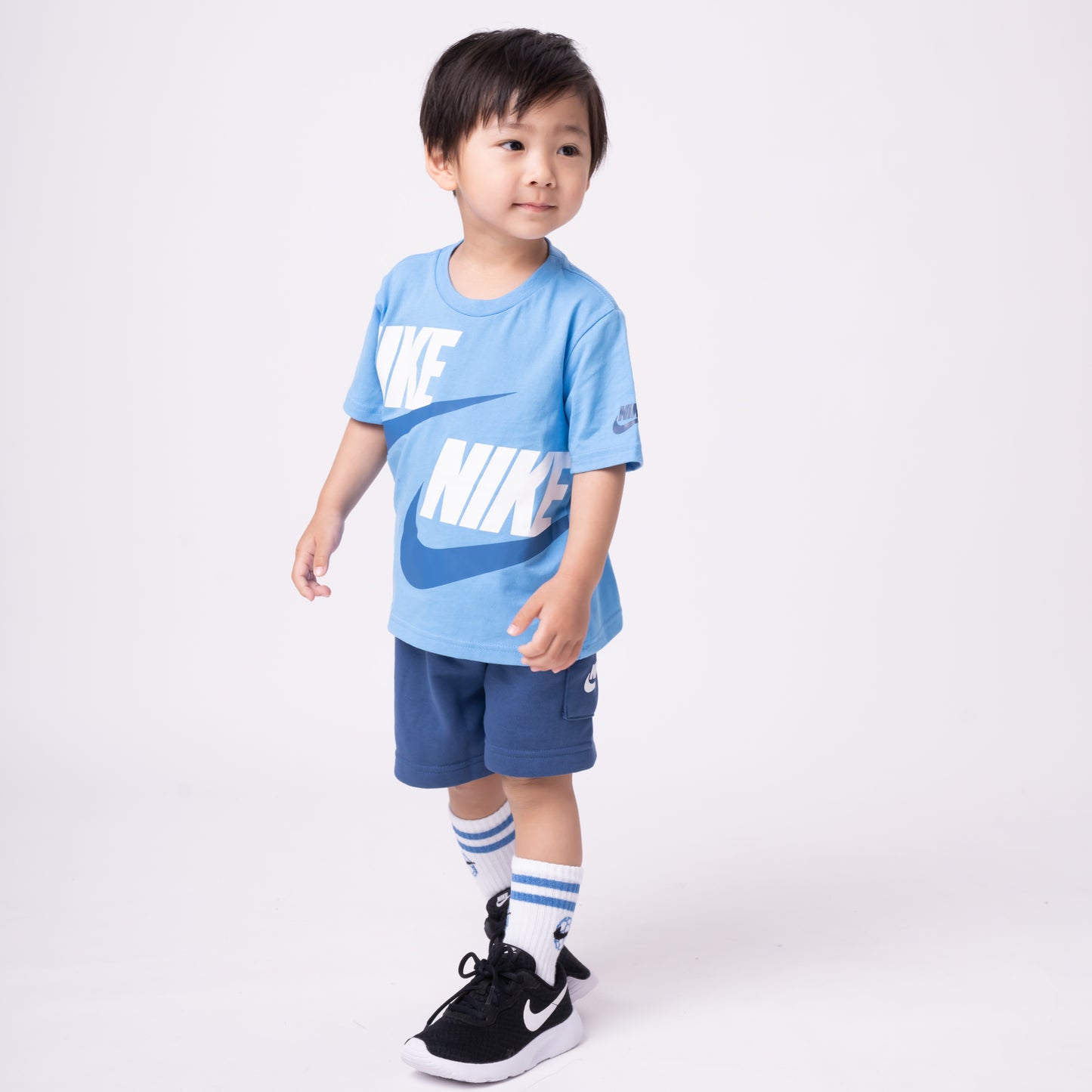 トドラー(90-100cm)  NIKE(ナイキ) セットアップ NKB B NSW HBR CARGO SHORT SET