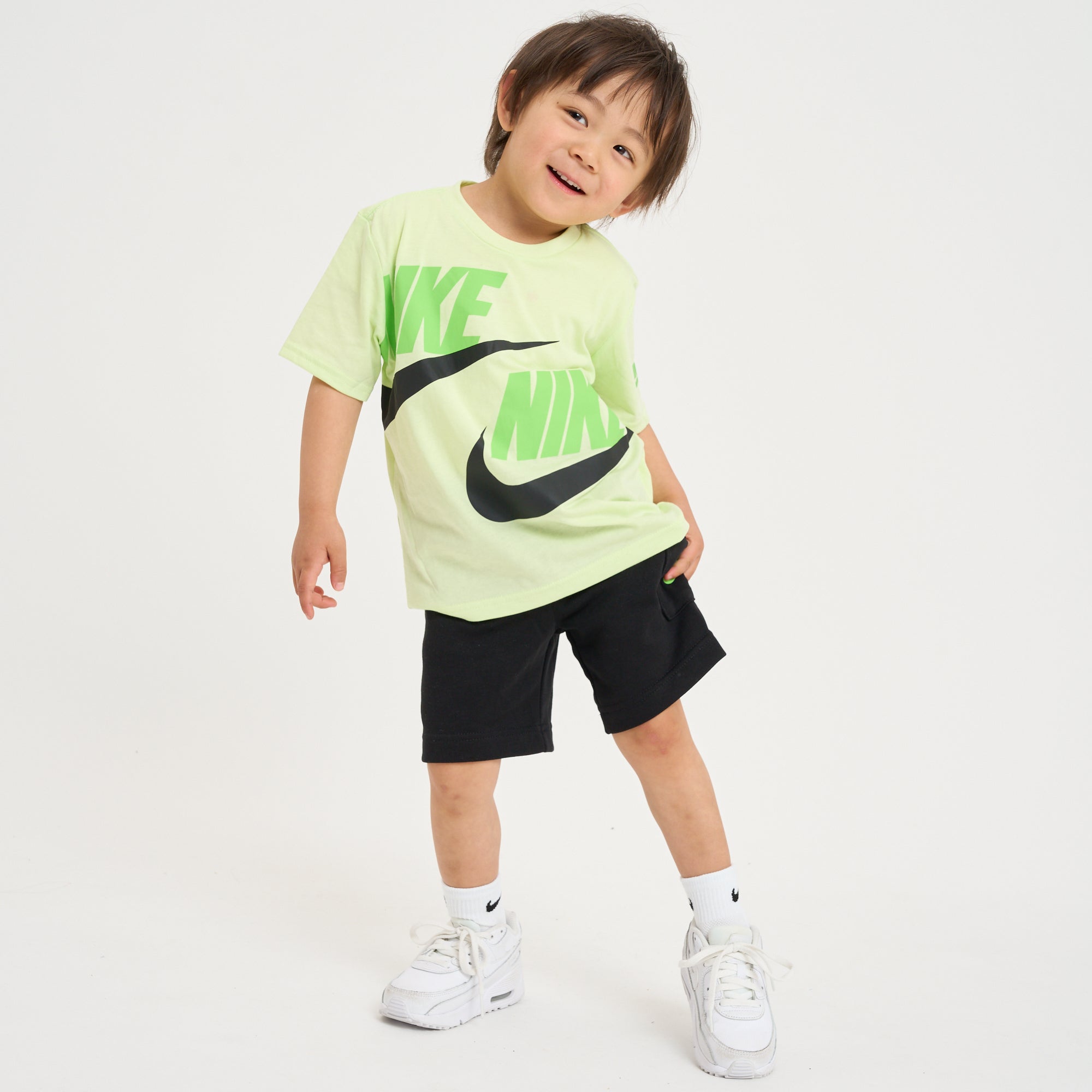 トドラー(90-100cm) NIKE(ナイキ) セットアップ NKB B NSW HBR CARGO