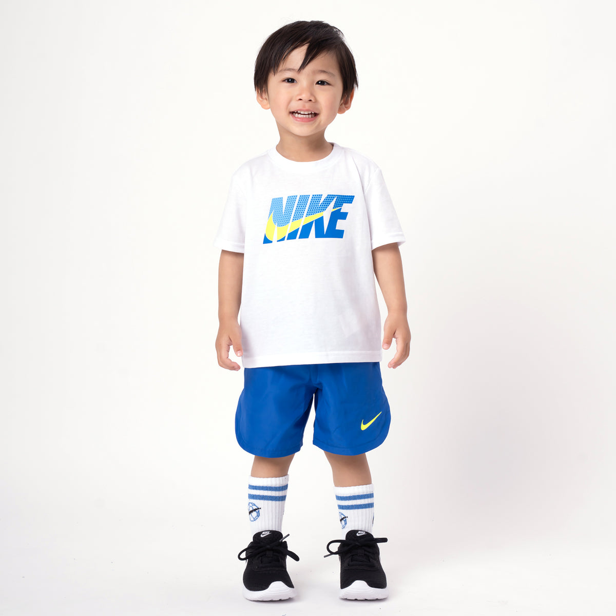トドラー(90-100cm)  NIKE(ナイキ) セットアップ NKB B NK WOVEN SHORT SET