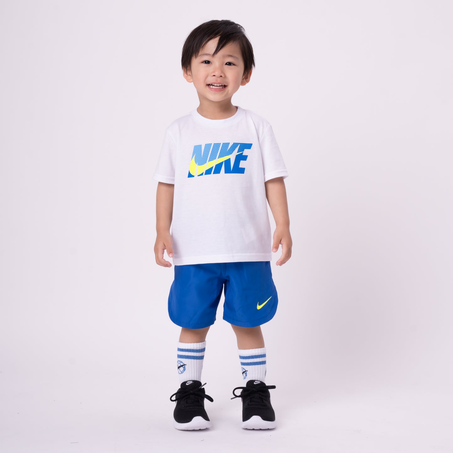 トドラー(90-100cm)  NIKE(ナイキ) セットアップ NKB B NK WOVEN SHORT SET