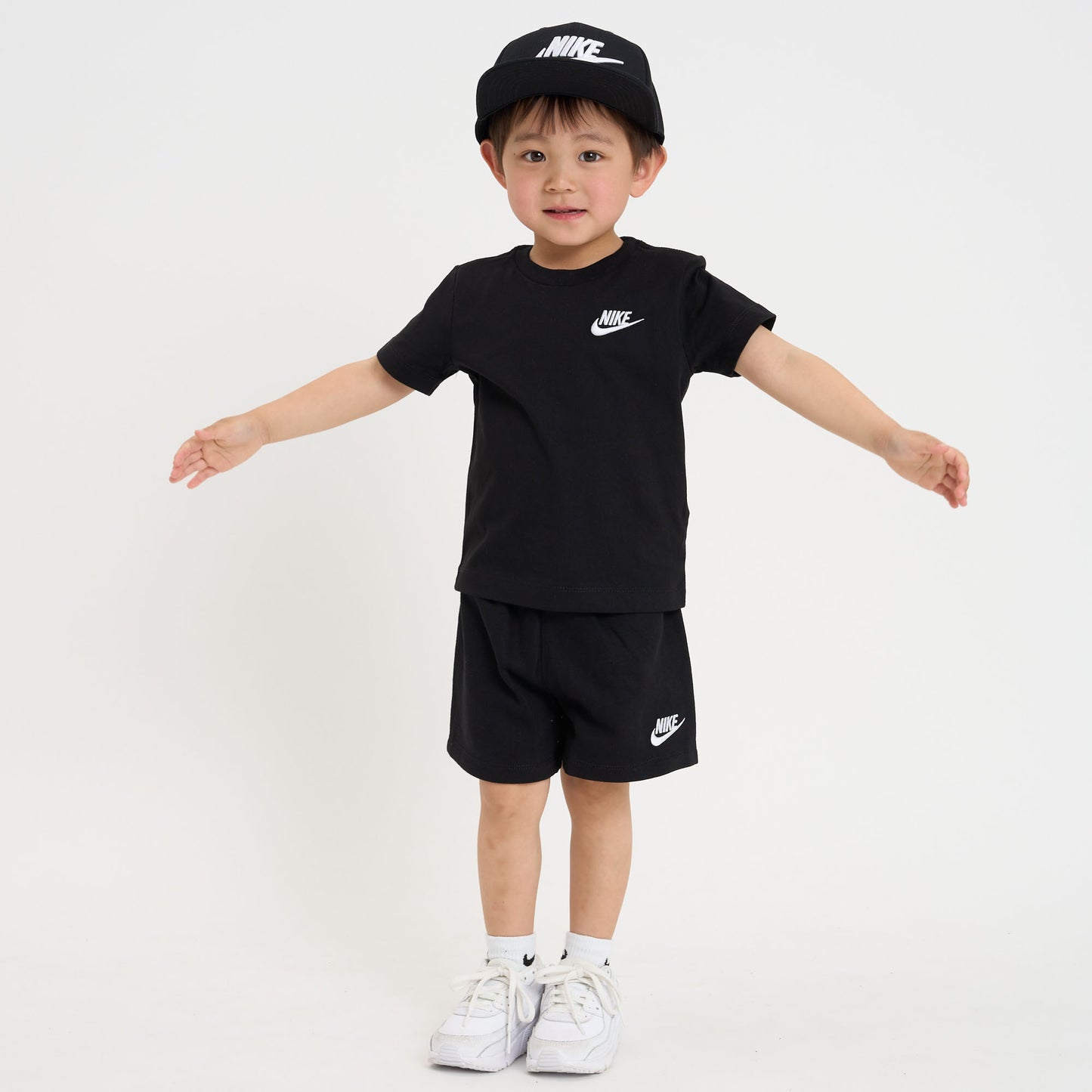 トドラー(90-100cm) セット商品 NIKE(ナイキ) NKN CLUB LBR KNIT SHORT SET