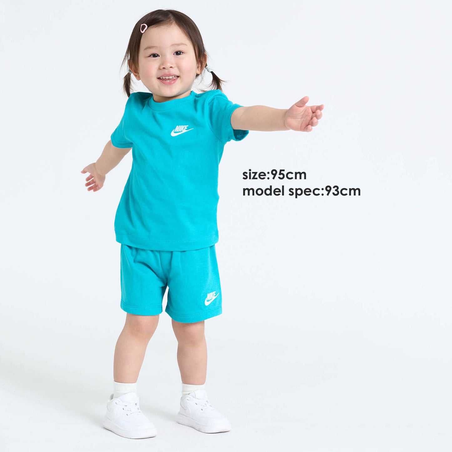 トドラー(90-100cm) セット商品 NIKE(ナイキ) NKN CLUB LBR KNIT SHORT SET