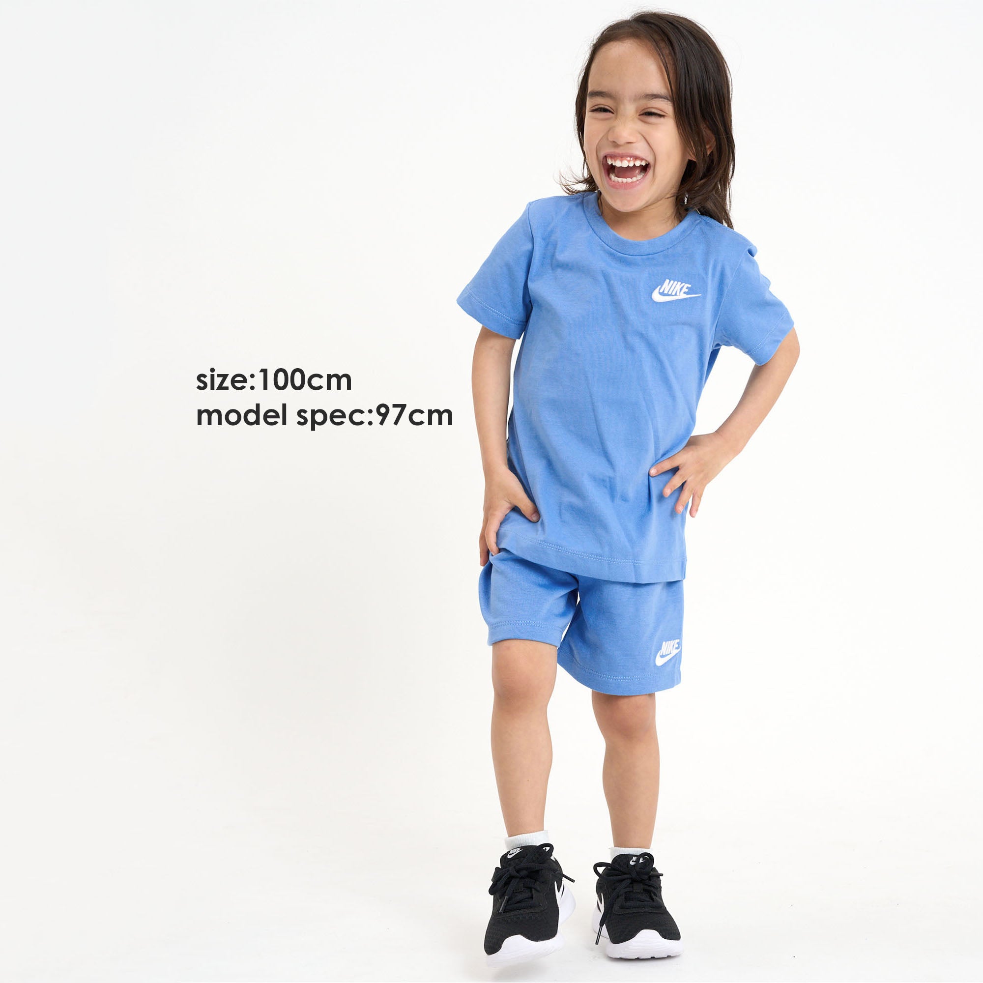 トドラー(90-100cm) セット商品 NIKE(ナイキ) NKN CLUB LBR KNIT SHORT