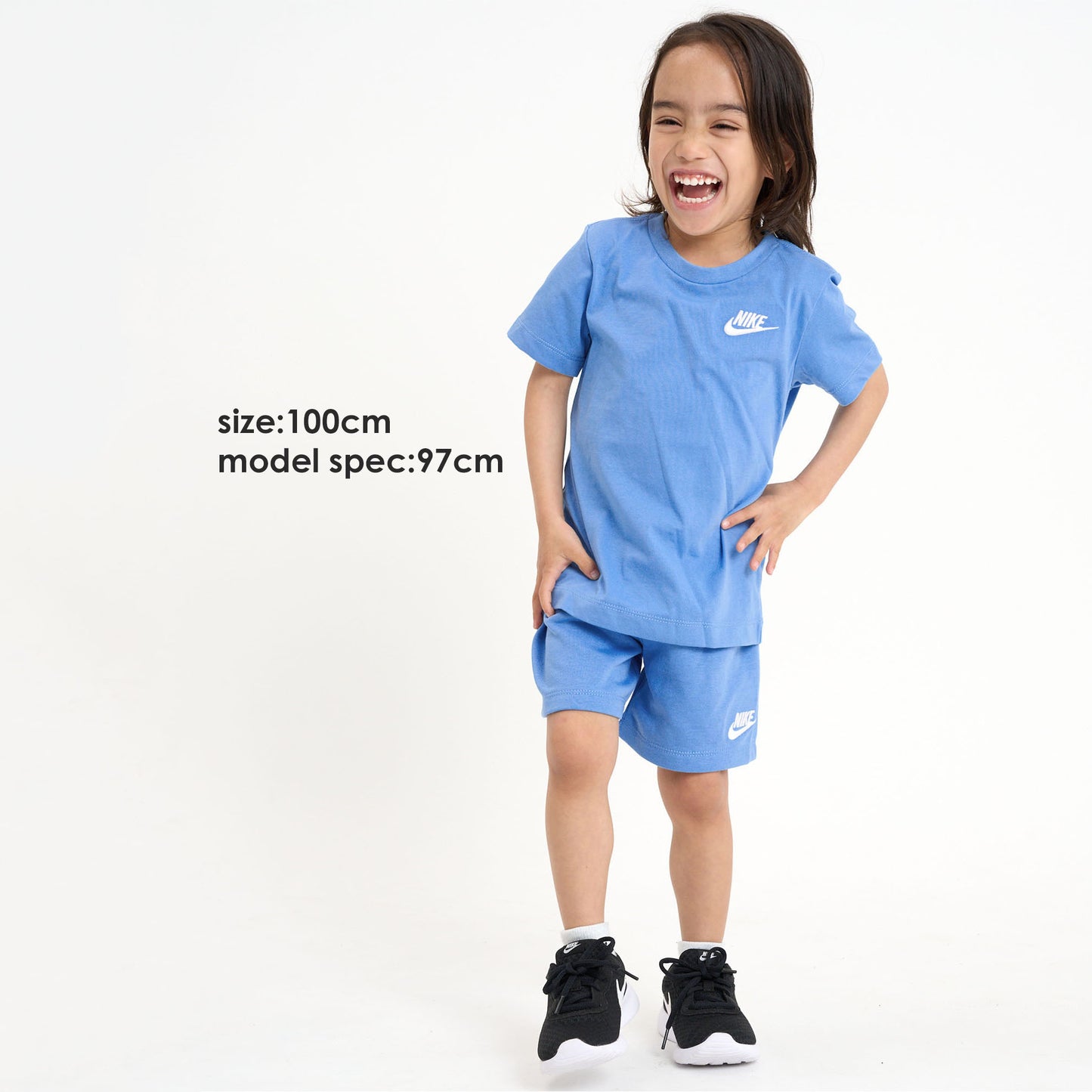 トドラー(90-100cm) セット商品 NIKE(ナイキ) NKN CLUB LBR KNIT SHORT SET