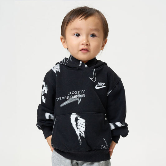 トドラー(90-100cm) トレーナー/パーカー NIKE(ナイキ) NKN CLUB BRAND ENERGY AOP HOOD