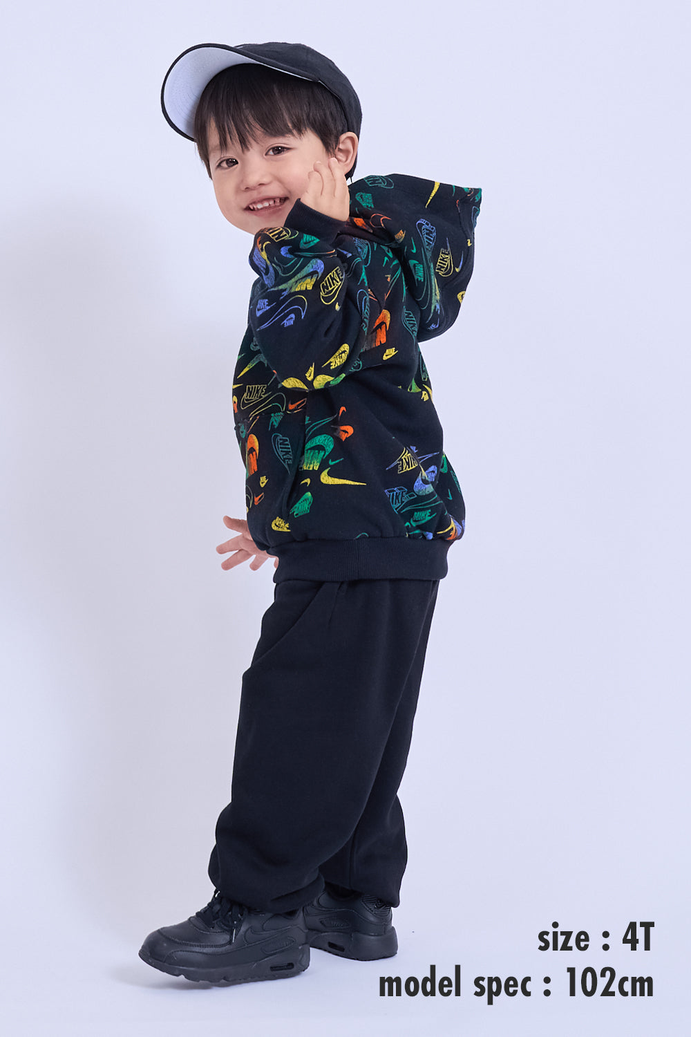トドラー(90-100cm) トレーナー/パーカー NIKE(ナイキ) NKB B NSW AOP REVEAL PO