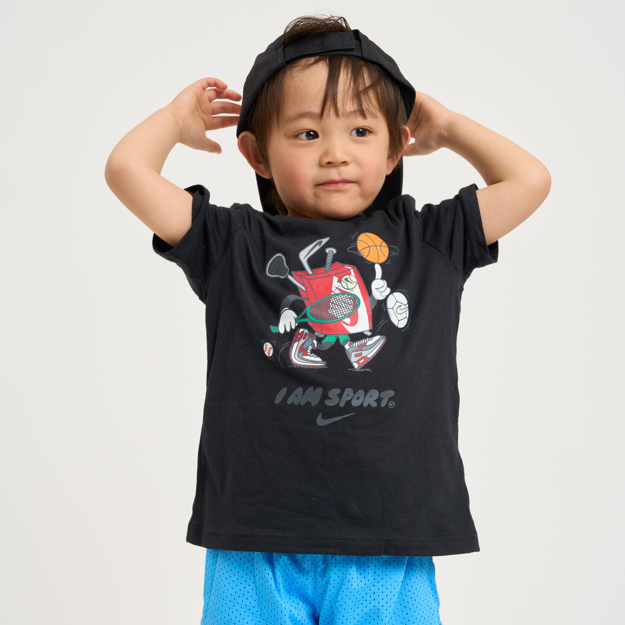 公式限定】トドラー(90-100cm) NIKE(ナイキ) 半袖Tシャツ NKB I AM