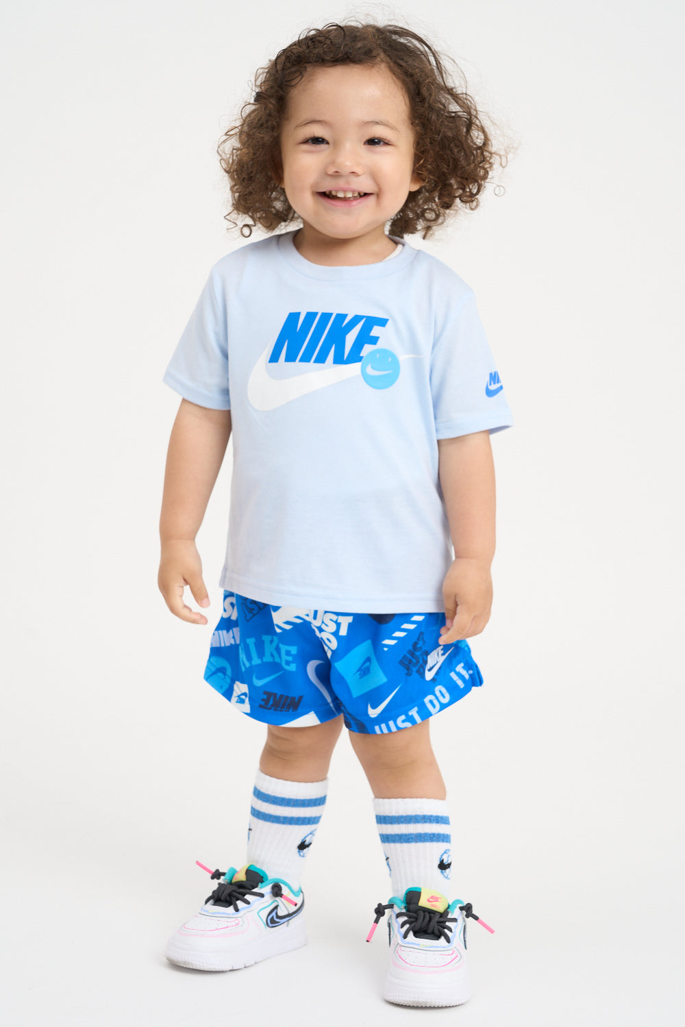 トドラー(90-100cm)  NIKE(ナイキ) セットアップ NKB B NSW ITZ AOP SHORT SET