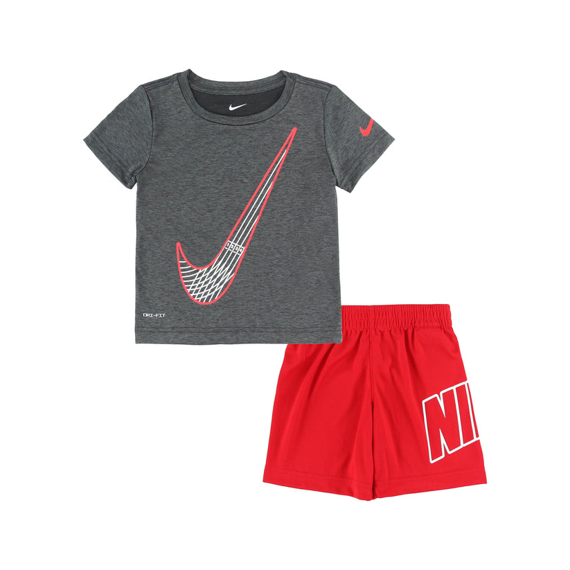 トドラー(90-100cm) セット商品 NIKE(ナイキ) NKB DF SS DROPSETS TE SHORT SE