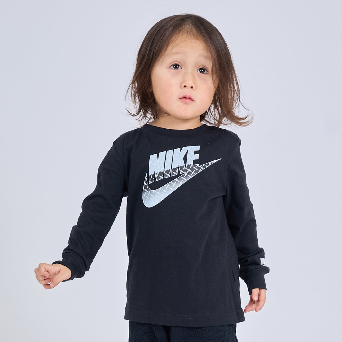 トドラー(90-100cm) Tシャツ NIKE(ナイキ) NKB DIAMOND PLATE LS TEE