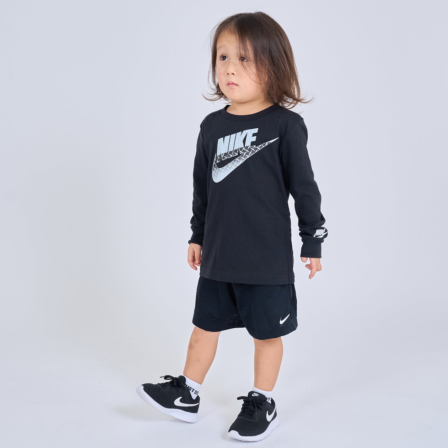 トドラー(90-100cm) Tシャツ NIKE(ナイキ) NKB DIAMOND PLATE LS TEE