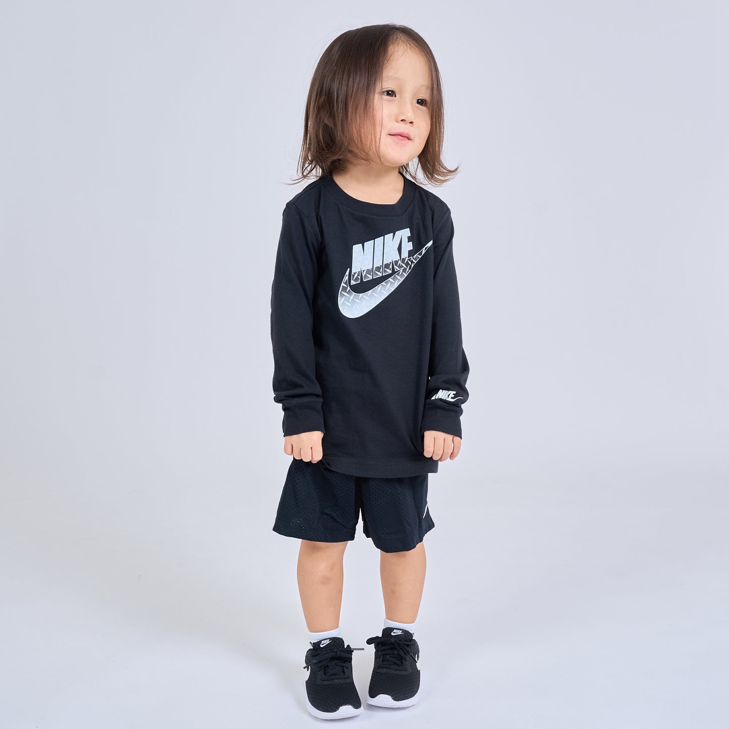 トドラー(90-100cm) Tシャツ NIKE(ナイキ) NKB DIAMOND PLATE LS TEE