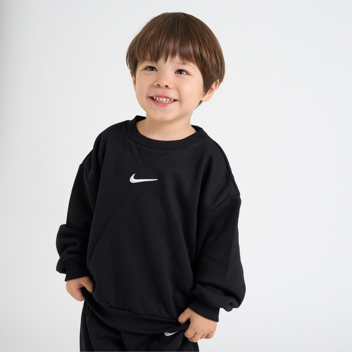 トドラー(90-100cm) セット商品 NIKE(ナイキ) NKN ESSENTIAL FLEECE CREW SET