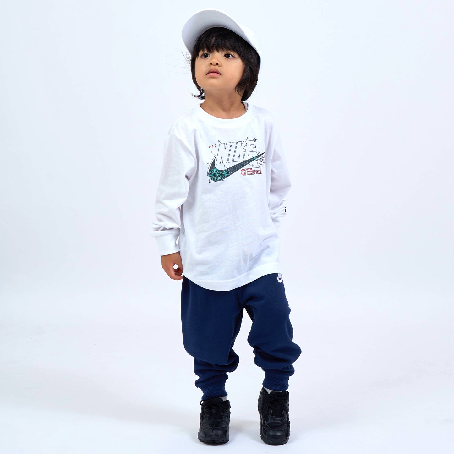 トドラー(90-100cm) トレーナー/パーカー NIKE(ナイキ) NKB FUTURE UTILITY LONG SLV JE