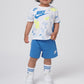 トドラー(90-100cm)  NIKE(ナイキ) セットアップ NKN N NSW AOP LT WT FT SHORT S