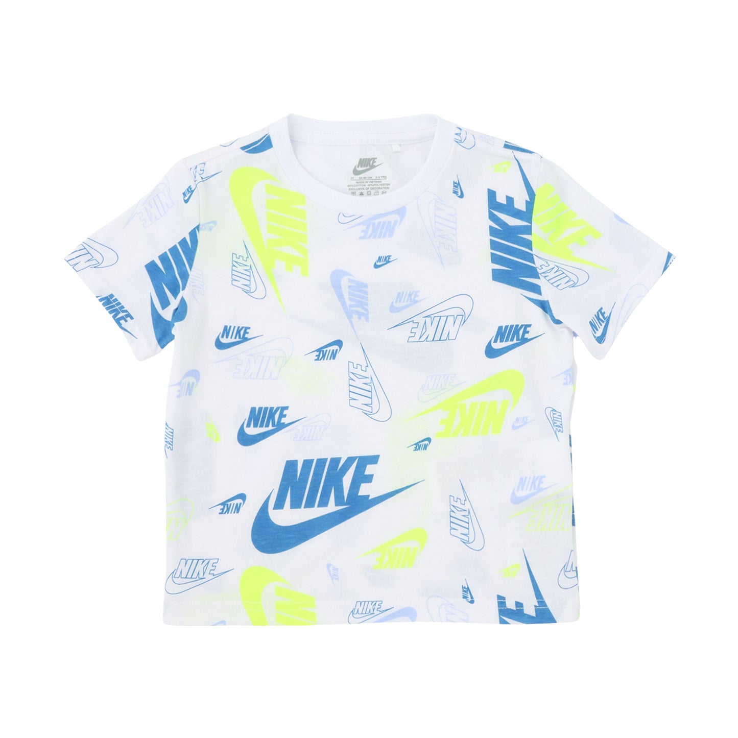 トドラー(90-100cm)  NIKE(ナイキ) セットアップ NKN N NSW AOP LT WT FT SHORT S