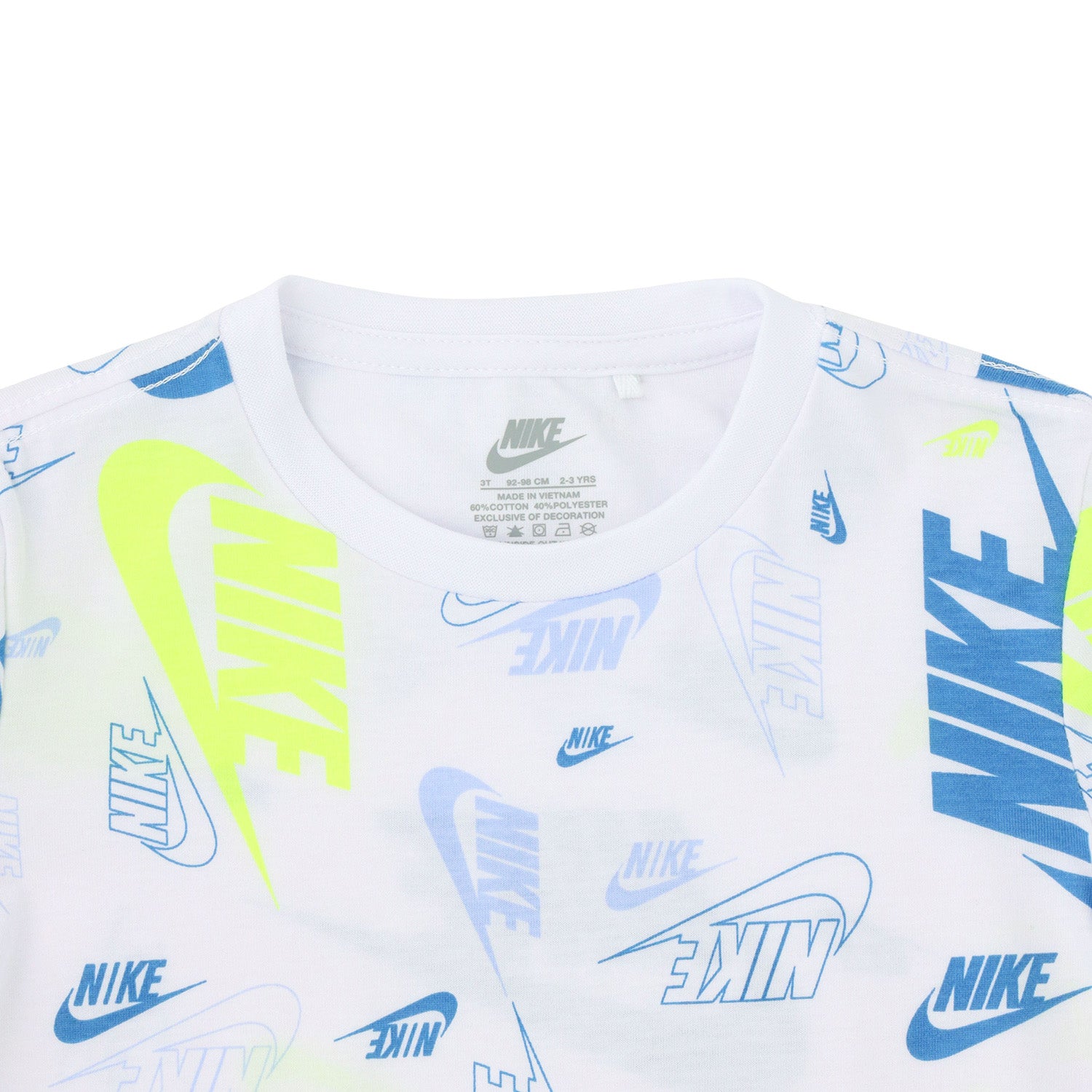 トドラー(90-100cm) NIKE(ナイキ) セットアップ NKN N NSW AOP LT WT