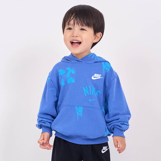 トドラー(90-100cm) トレーナー/パーカー NIKE(ナイキ) NKN CLUB BRAND ENERGY AOP HOOD
