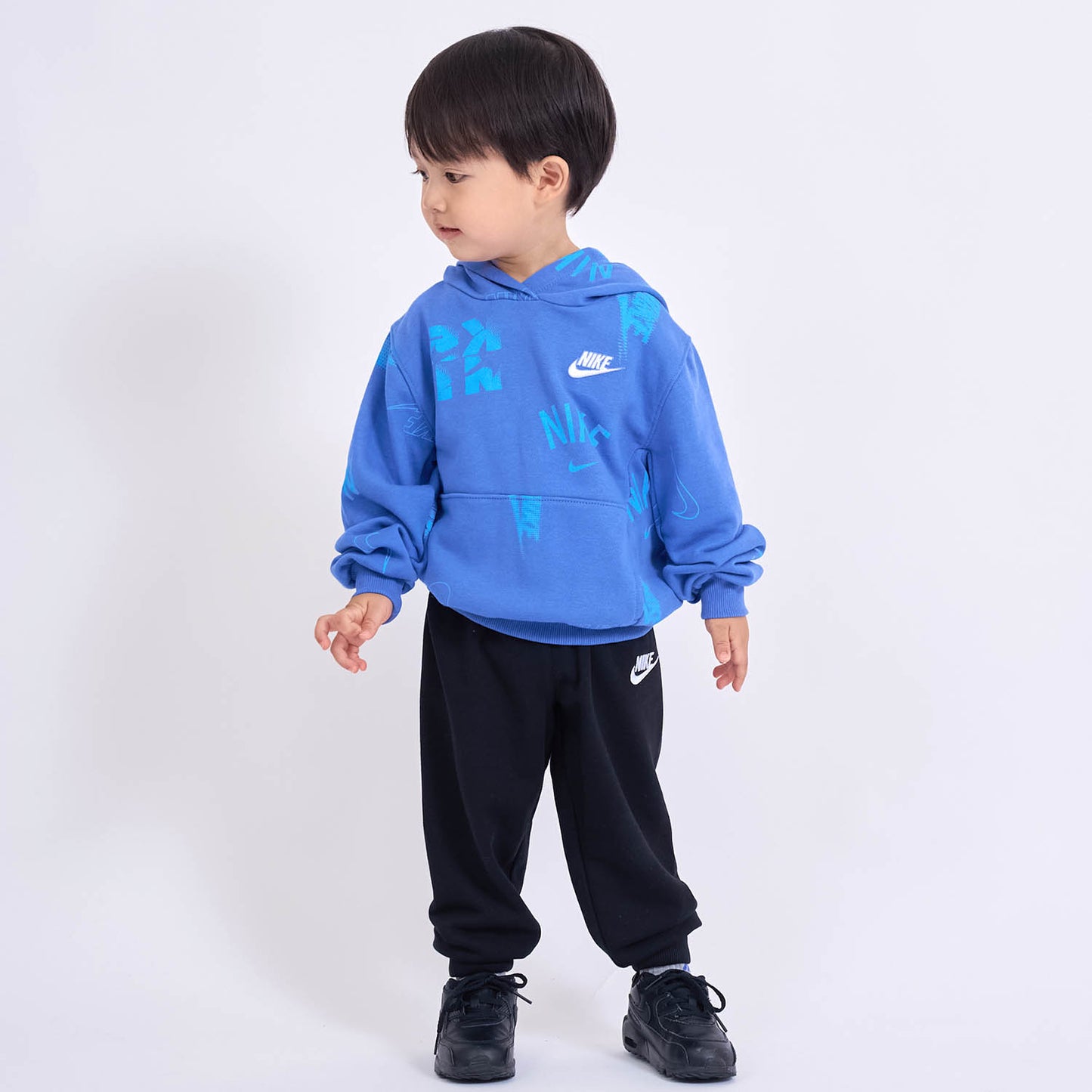 トドラー(90-100cm) トレーナー/パーカー NIKE(ナイキ) NKN CLUB BRAND ENERGY AOP HOOD