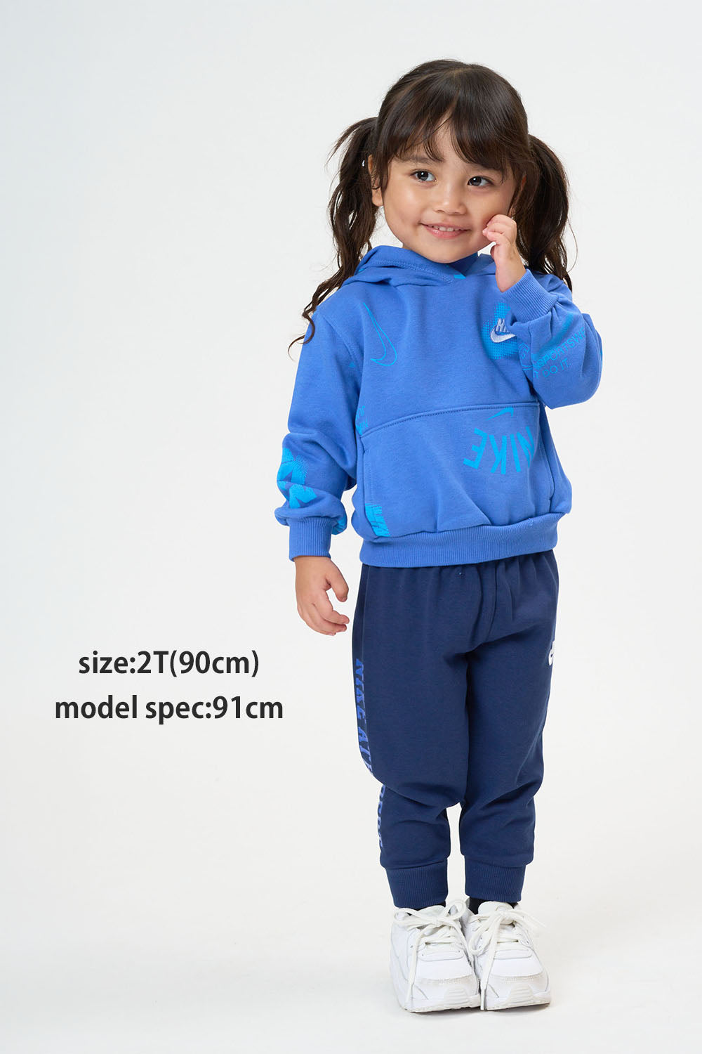 トドラー(90-100cm) トレーナー/パーカー NIKE(ナイキ) NKN CLUB BRAND ENERGY AOP HOOD