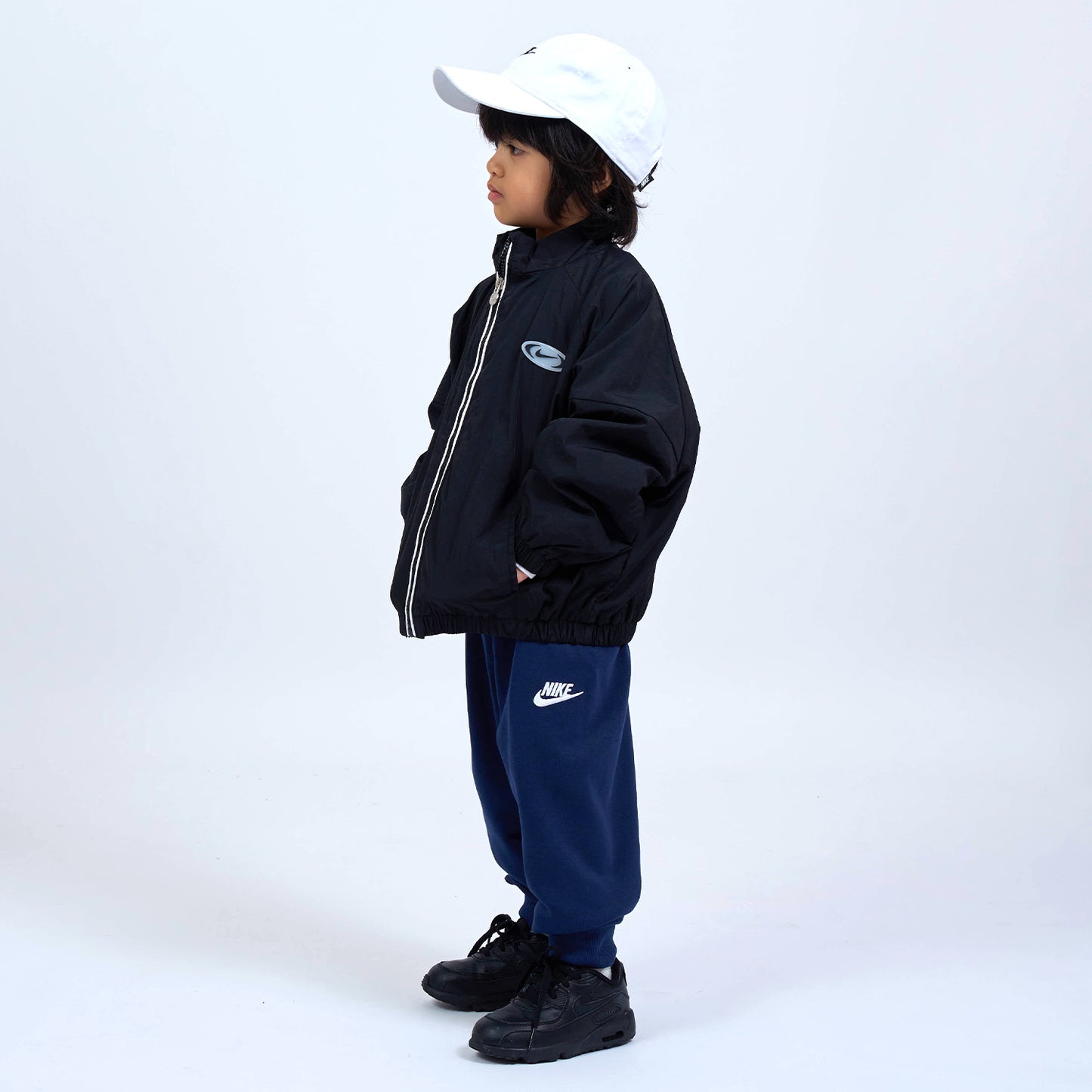トドラー(90-100cm) アウター NIKE(ナイキ) NKN NIKE HOODLESS WINDBREAKER