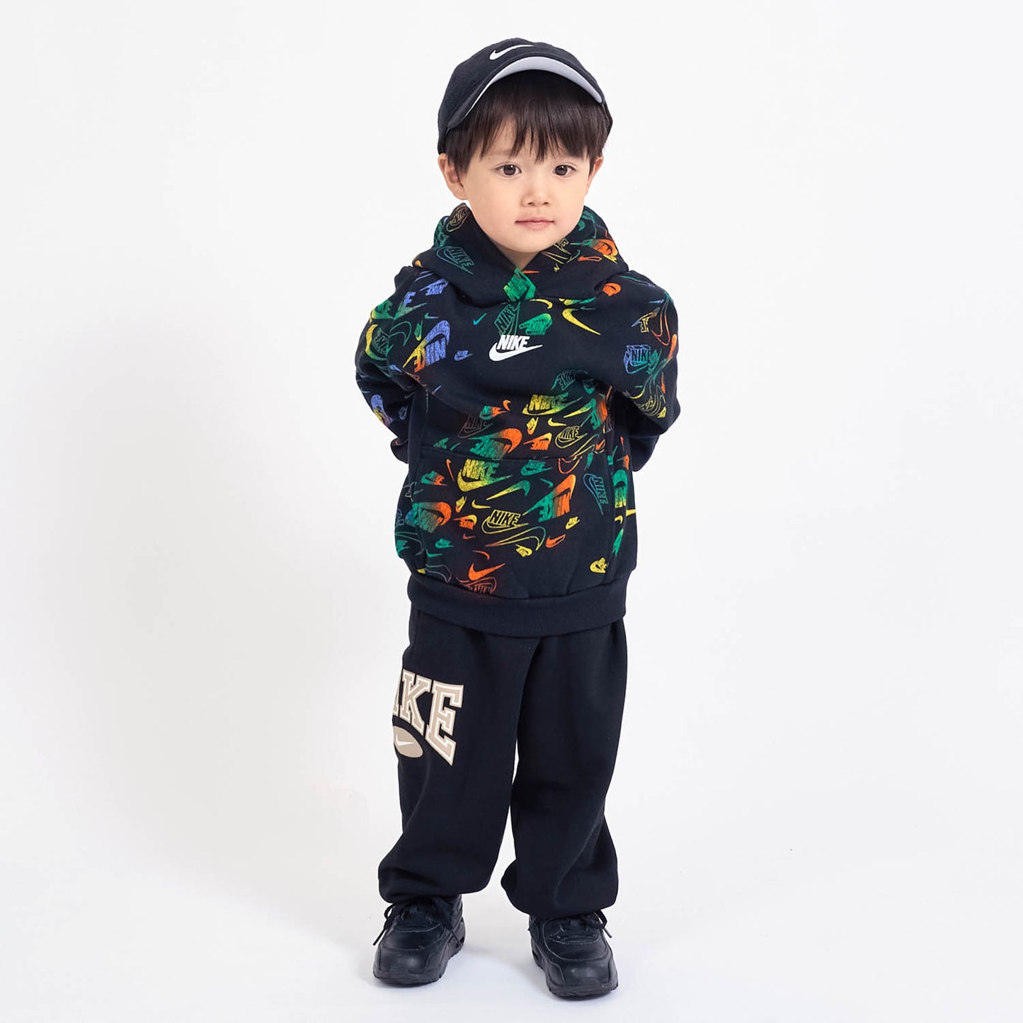トドラー(90-100cm) トレーナー/パーカー NIKE(ナイキ) NKB B NSW AOP REVEAL PO