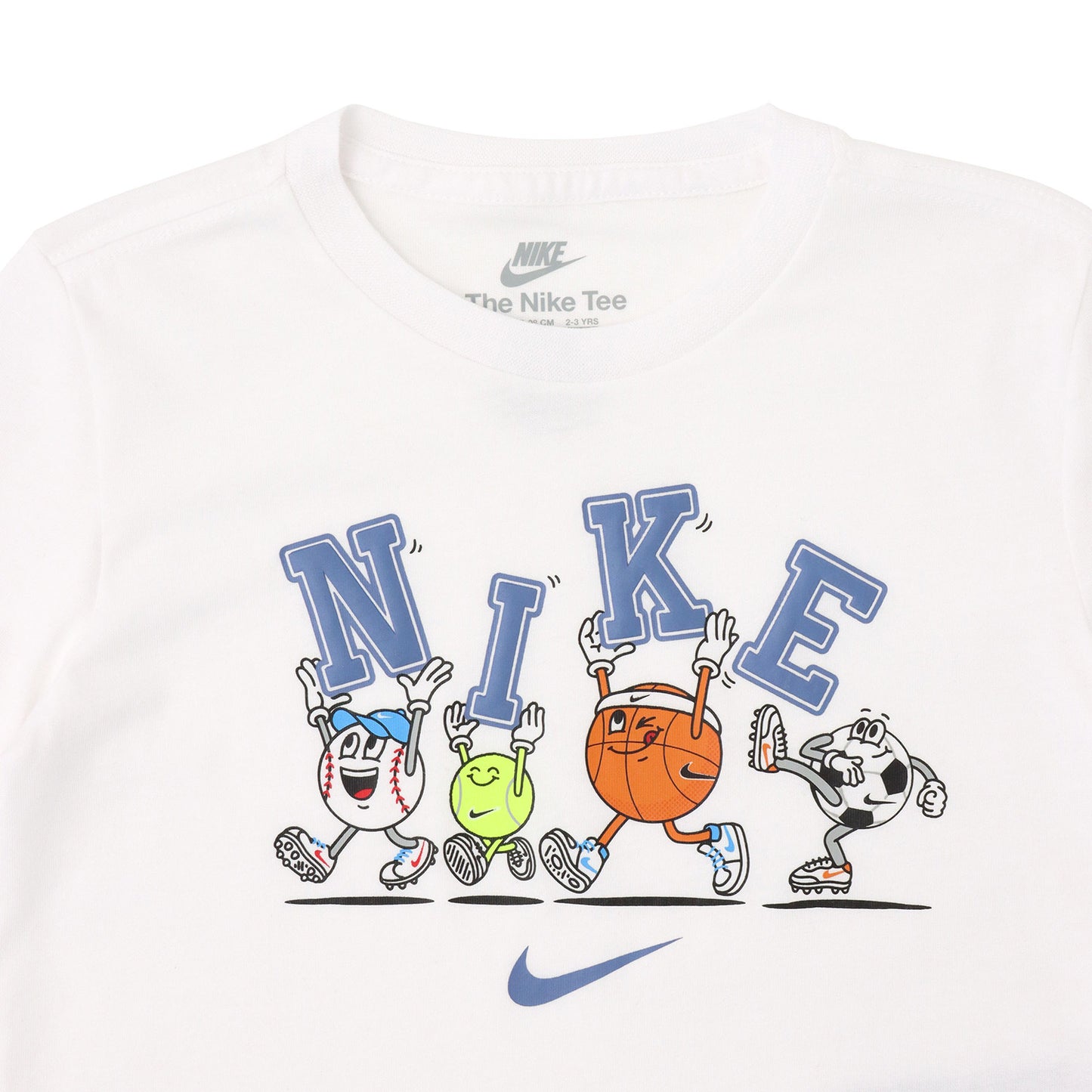 トドラー(90-100cm)  NIKE(ナイキ) 半袖Tシャツ NKB MULTI SPORTSBALL TEE